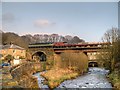 SD7915 : Brooksbottoms Viaduct, East Lancashire Railway by David Dixon