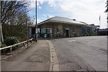 ST5393 : Chepstow Railway Station by jeff collins