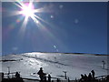NH9905 : Noon sunshine at Cairngorm Ski Centre by sylvia duckworth