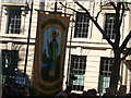  : The St Patrick banner of the St Patrick's Day parade by Robert Lamb