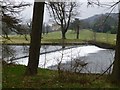 SK2569 : Weir on the River Derwent by Russel Wills