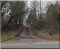 Entrance to a Certified Site south of Rhos