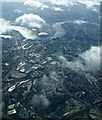 The River Lea and Greenwich from the air