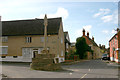 Stevington - village centre & cross