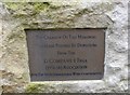 Garrison Church of All Saints, Aldershot: plaque on the airborne memorial (c)