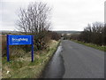 "Welcome to Broughderg" sign