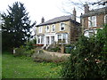 Houses facing on to Weston Green