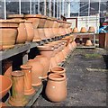 Pots at Greenways Garden Centre