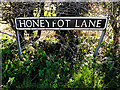 TM3794 : Honeypot Lane sign by Geographer