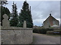 Lane leading to Church Farm Cottages