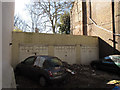 Derelict garages