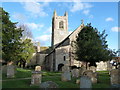 SU3278 : St Michael and All Angels, Lambourn: churchyard (1) by Basher Eyre