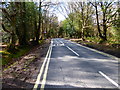 The more northern sharp bend on Kennels Lane