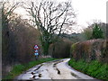 Bend on Heath Lane