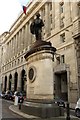 Statue of James Greathead on Cornhill