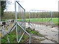 Blocked farm track to Abbey Wood