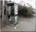 Dead phonebox in Bryncoch