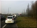 Slip road near Reebok Stadium