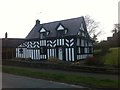 Half-timbered home on Audley Road