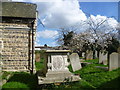 The churchyard of St Peter & St Paul, Milton next Gravesend with Denton