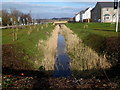 Drainage channel, Glan Llyn, Newport