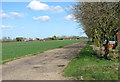 Track to Docking Hall and adjoining farms