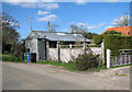 Unusual fence in The Street, St James South Elmham