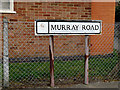 TM1843 : Murray Road sign by Geographer