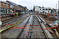 Tracks at the Chilwell Road stop (to be)