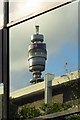 Tower in a window