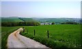 Track towards Mitcheldean from near Pingery Tump