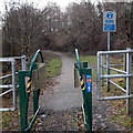 Meirion Street entrance to the Cynon Trail, Aberdare