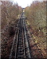 Railway towards Hirwaun from Aberdare