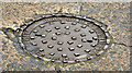 John Graham manhole cover, Newtownards