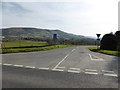 Road junction at Llanbrynmair