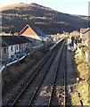 Through Crosskeys railway station