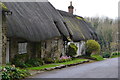 Thatched cottages in Church Street, Chiseldon