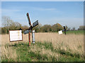 Small windmills beside Fressingfield Road