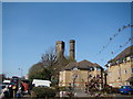 View of the Castle Climbing Centre from Green Lanes