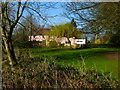 Pink house on Holt End Lane