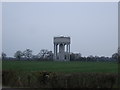 Farmland and water tower