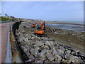 Sea defence work at Colwyn Bay (2)