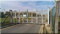 SU1599 : Gate, Deleware Road, Horcott, Fairford by Brian Robert Marshall
