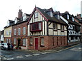 Corner of Bell Lane and Lower Raven Lane, Ludlow