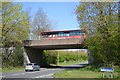 Park Way bus-only route crosses Paper Mill Drive, Church Hill, Redditch