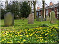 Gravestones at St Peter