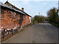 Old buildings along Meadow Lane