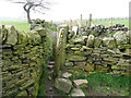 Stile at Cow lane end of Ripponden FP58