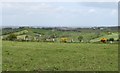 View north over drumlin country in the direction of the Kingsmill Road