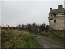 NT3770 : Falside Castle by Richard Webb